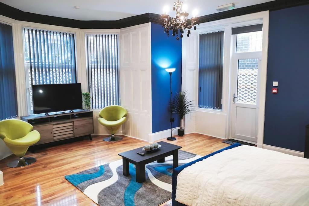 S.H Apartments Glasgow Luaran gambar